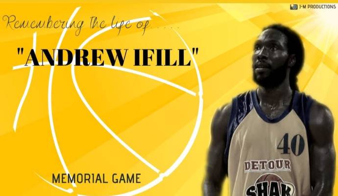 Andrew Ifill, who played for Maloney Pacers, Detour Shak Attack, Royal Extra Lion and Petro Jazz during his basketball career her in T&T.