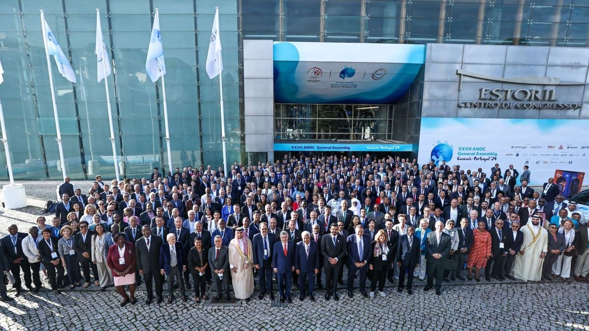 Delegates from around the world gather in Cascais for ANOC General Assembly on the future of Olympic sport. POC (Image obtained at insidethegames.biz)