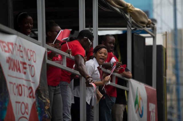 Road to Rio2016 Tour around Port of Spain.