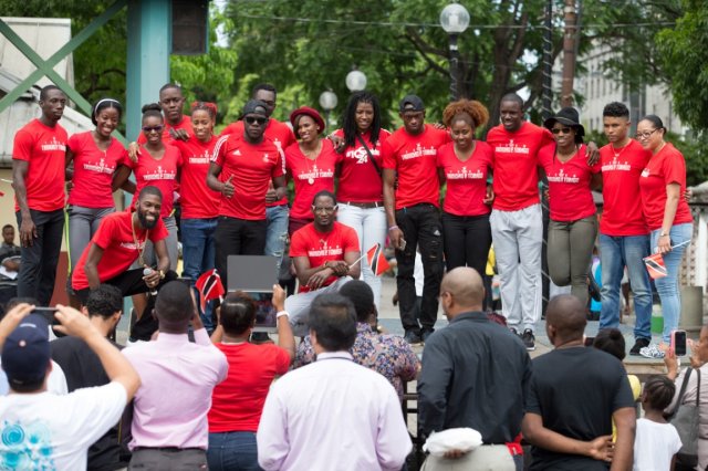 Road to Rio2016 Tour around Port of Spain.